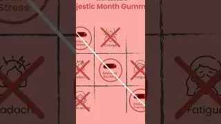 Say goodbye to period discomfort with Zaocare's Majestic Month gummies. #pms #pmsproblems