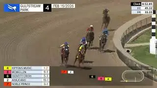 Gulfstream Park February 15, 2026 Race 4