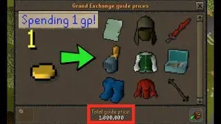 SPENDING 1GP! - Flipping 1gp into 1 Mill on OSRS (ep 7)