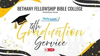 BETHANY FELLOWSHIP BIBLE COLLEGE GRADUATION 2026 ARUMANAI PR.NK. CHRISTOPHER DHAS #holylandtvlive