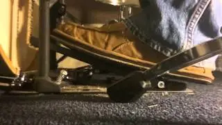 Bonham Style Bass Drum Pedal in Slow Motion