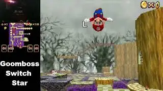 SM64 DS Blindfolded Goomboss Switch Star in 48.12 Seconds