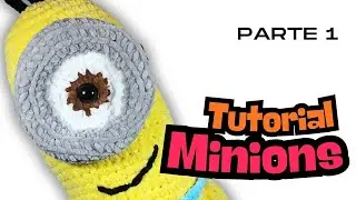 Así tejo un MINIONS GRANDE Parte 1 Tutorial de amigurumi, cómo tejer paso a paso #amigurumi #crochet