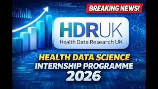 Paid Health Data Science Internship UK 2026 (expiring soon!!!)