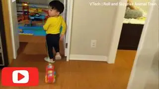 VTech Roll and Surprise Animal Train for toddlers
