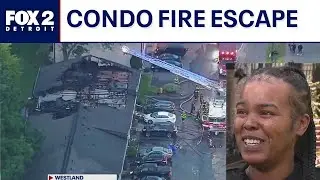 Westland condo building destroyed by fire