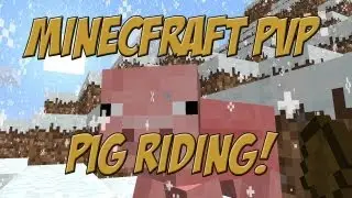 FIGHTING ON A PIG - Minecraft PvP w/ Serilum