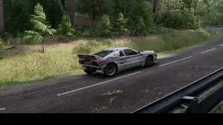 ACR reeniä assulla Lancia 037