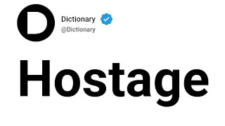 Hostage Meaning In English