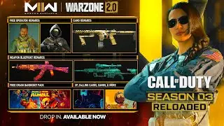 ALL FREE SECRET REWARDS! (FREE Pack, Operators, Blueprints, Camos) - MW2 Season 3 Reloaded