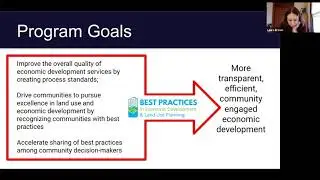 Best Practices in Economic Development & Land Use Planning