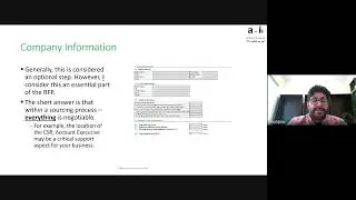 Supply Chain - RFX (Request for X): A+I Virtual Lunch and Learn Wednesdays 2023 04 19