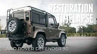 Restoring Land Rover Defender 90 with a V8