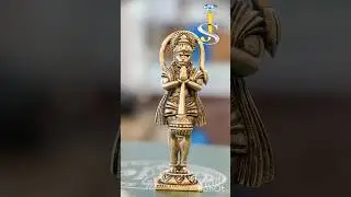 925 Silver Hanuman Idol | Lord Hanuman Antique Idol | Exclusive Hanumanji Collection by SJ_Gold