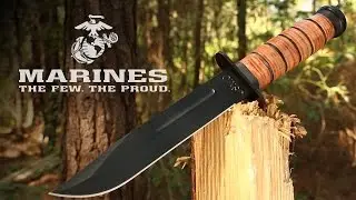 USMC Combat Fighter Knife and Sheath