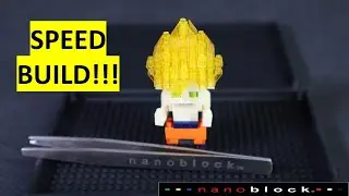 Son Goku Super Saiyan Dragon Ball Z Nanoblock Speed Build (NBDB_007)
