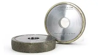 Metal bond round edge diamond grinding wheel