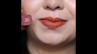 Maybelline Super Stay Matte Ink Coffee Collection | Caramel Collector Swatch | #shorts #youtube