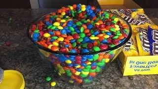 Unpacking Easter M&m's Chocolate Candy & Kinder Maxi