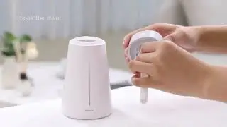 Увлажнитель воздуха ночник хорошего качества Baseus Slim Waist Humidifier Pink