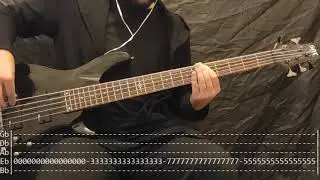 Trivium - Until The World Goes Cold Bass Cover (Tabs)