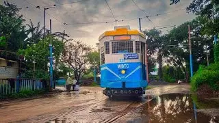 Tram entering Esplanade Tram Terminus🚊❤️ | Route: 25 - Gariahat to Esplanade | Save the Trams | KBOP