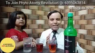 Phyto Atomy Red Alovera Live Demo