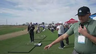 Fiberbuilt Golf Mats at the PGA Merchandise Show 2023 Demo Day