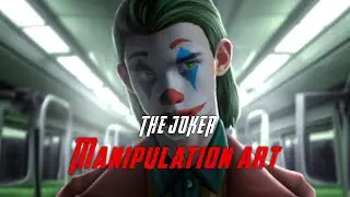 Timelapse edit THE JOKER from DC comic photo manipulation in ibispaintx