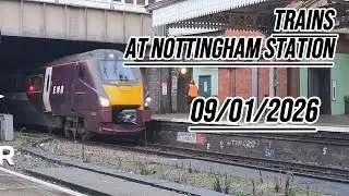 Trains at Nottingham station (09/01/2026) Series 2