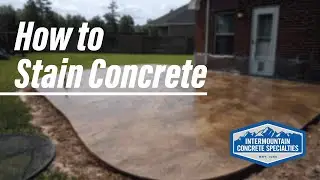 🎨 How to Stain Concrete Like a Pro | Step-by-Step Concrete Staining Tutorial