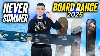 Never Summer Snowboard Range 2025 🔥 Welches Board passt zu dir und einem Fahrstil? - Kaufberatung