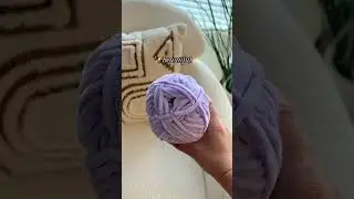 You NEED to add Bella Chenille yarn to your stash 💜 #yarn #universalyarn #bellachenille