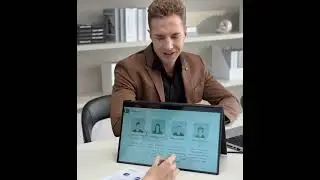 Dual Portable Monitor that One-line extended #monitor#portable  #tablet