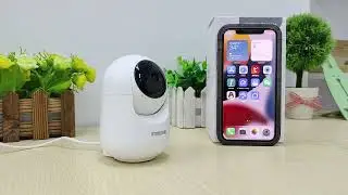 Поворотная IP камера rotating IP camera WiFi Ссылка на товар в комментариях/Product link in comments