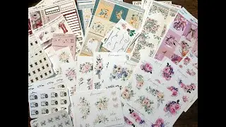 StickerHaul ft. || SaucyStickersCo, FlorinaPaperie, ButterCremeStickers, JKCreatesCo and more!
