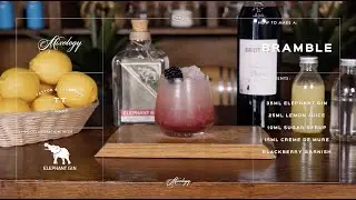 How To Make A Bramble | Classic Cocktail Recipes | Mixology Guide | Vegan Friendly
