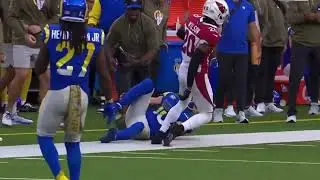 Cooper Kupp SCARY Ankle Injury 🙏🏼🙏🏼 | Cardinals vs Rams