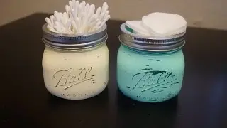 D.I.Y | Painted & Distressed Mason Jars