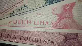 RARE PAPER MONEY INDONESIAN VOLUNTEER  TROOPS 1964