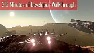 DUAL UNIVERSE - 216 Minutes of Developer Walkthrough (Upcoming FPS Space Simulation)