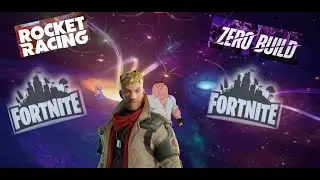 Играем в Fortnite | ROCKET RACING, BATTLE ROYAL, ФАН