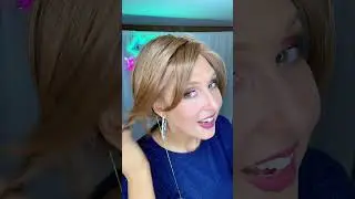 Что делать с совершенно новым париком! Проборы зигзагом и синтетические парики! Jon Renau Ignite ...