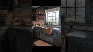 Backsplash Ideas for Farmhouse Kitchen: Country Elegance #kitchen #transformyourhome #interiordesign