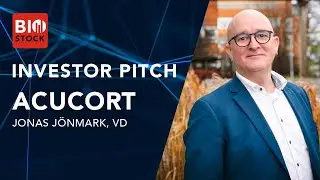 BioStock Investor Pitch: AcuCort expanderar