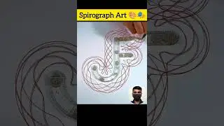 S Pirograph Patterns Create PERFECT Harmony? #shorts #asmr #spirograph #satisfying #art