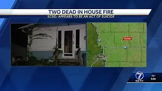 Two people die in Harlan, Iowa house fire