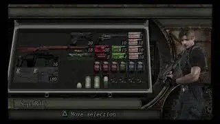 Resident Evil 4 sorting inventory ASMR
