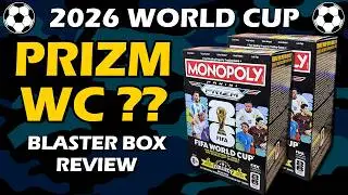 2026 Panini Prizm World Cup Monopoly FIFA Soccer Retail Blaster Box Review