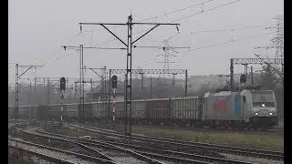 Towarowa Ł&oacute;dź#31, Traxx E186, dworzec Ł&oacute;dź Chojny, D29: 25
